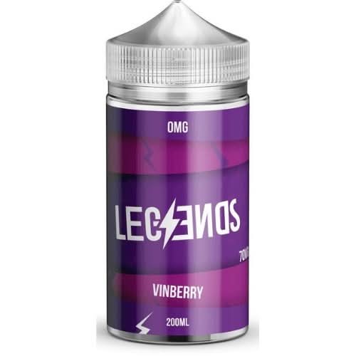 Legends Shortfill E-Liquid 200ml - Vinberry